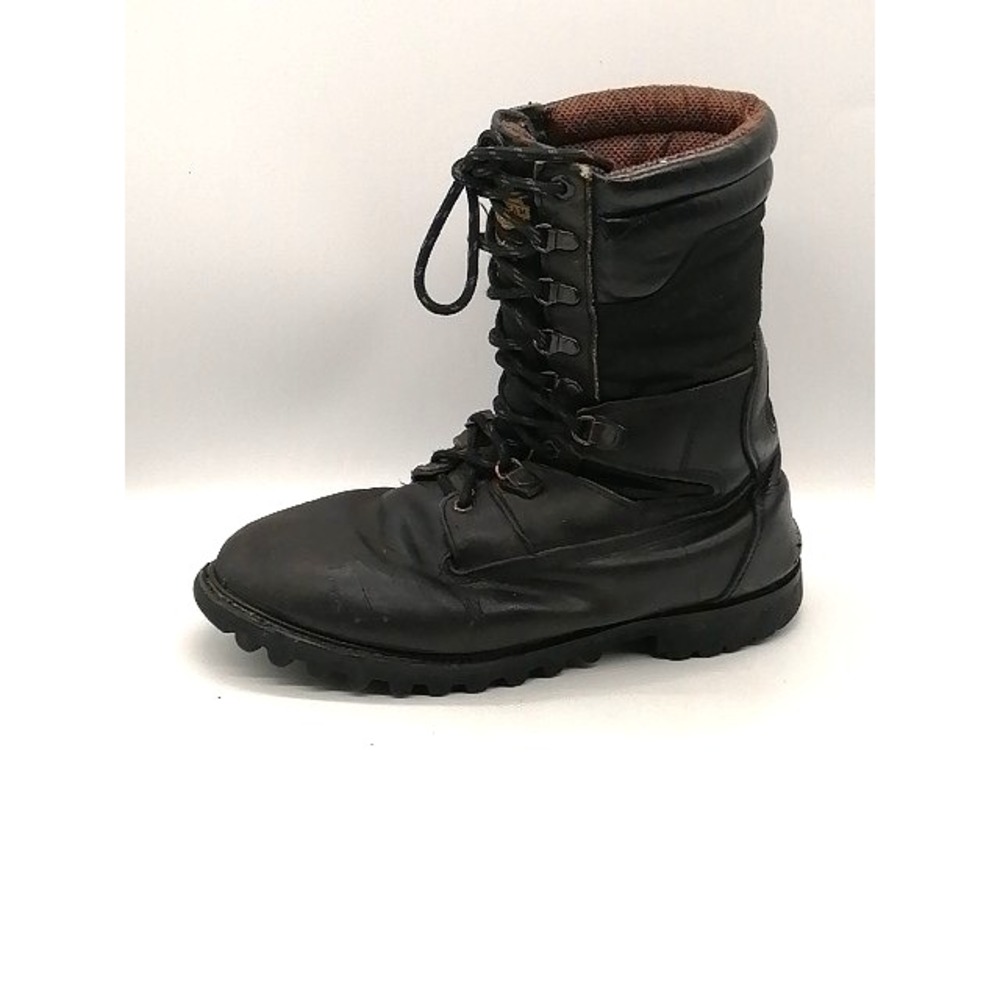 Field & Stream Boots Mens Black‎ 9.5 Wide Rugged Leather Work Shoes Thinsulate
